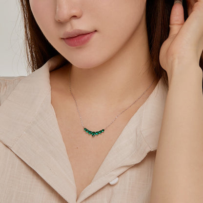 [Amore Jewels]Dainty Colorful Heart Necklace