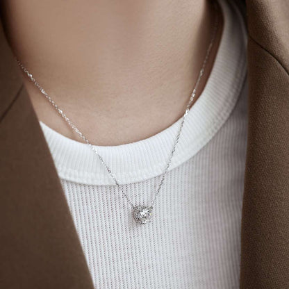 [Amore Jewels]Luxurious Round Cut Necklace