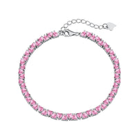 [Amore Jewels]Dazzling Romantic Heart Shape Lover Bracelet
