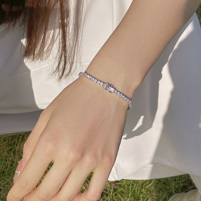 [Amore Jewels]Radiant Colorful Round Cut Party Bracelet