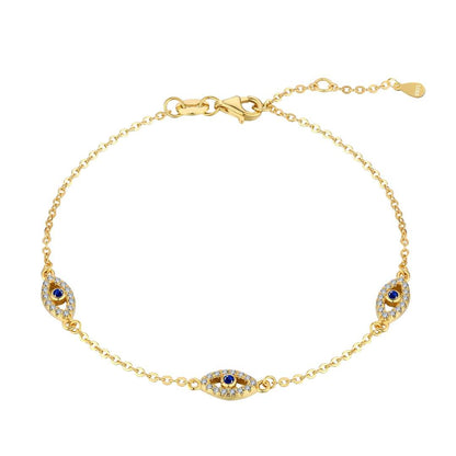 [Amore Jewels]Evil Eye Shape Pendent Necklace