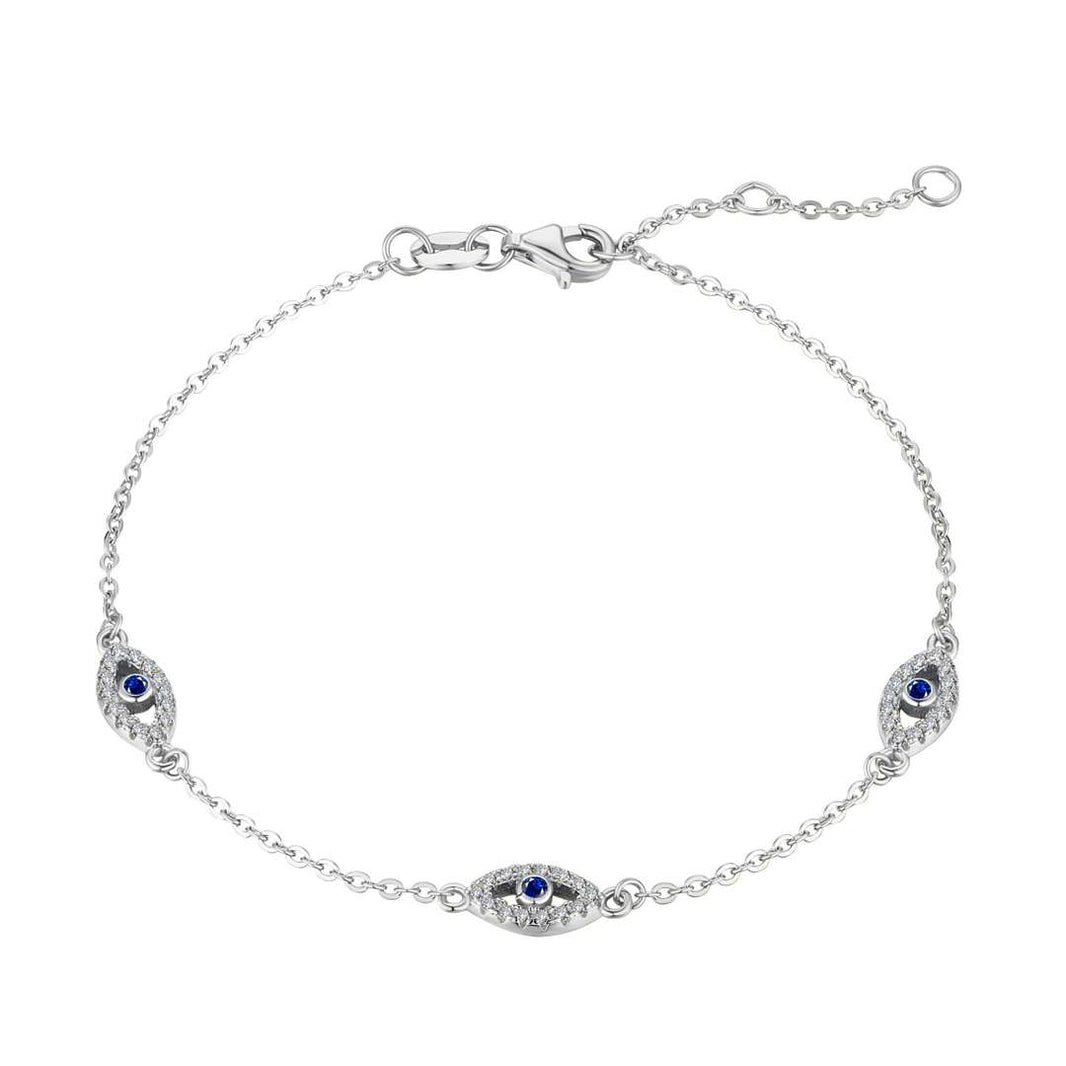 [Amore Jewels]Evil Eye Shape Pendent Necklace