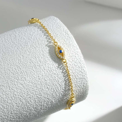 [Amore Jewels]Evil Eye Shape Pendent Necklace