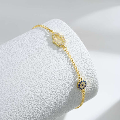 [Amore Jewels]Gost Shape & Round Shape Necklace