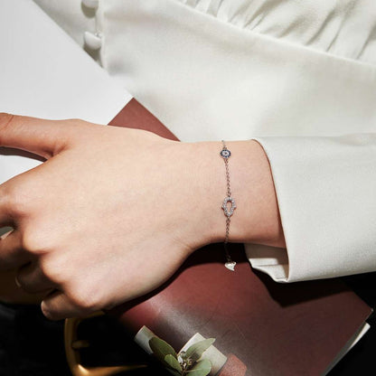 [Amore Jewels]Gost Shape & Round Shape Necklace