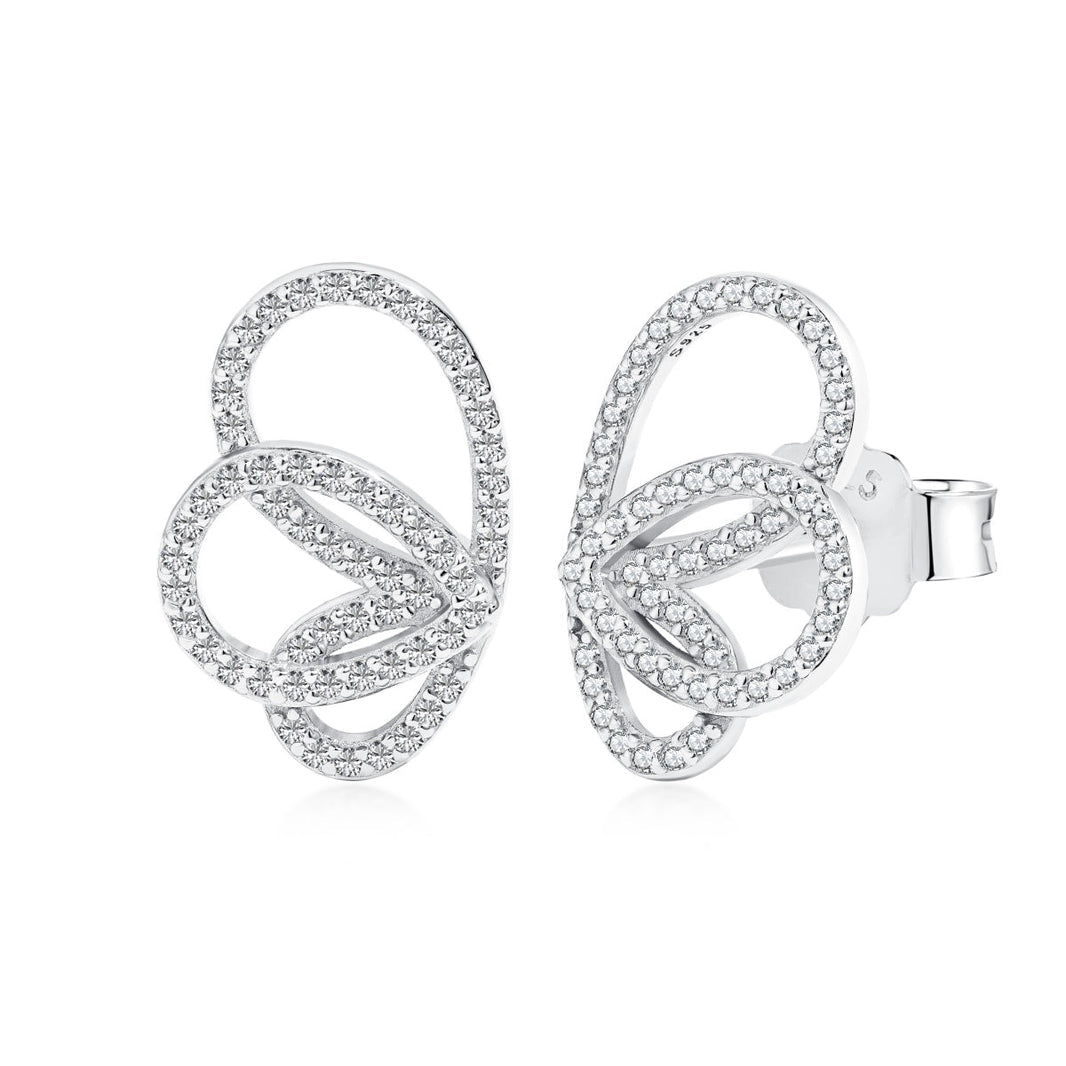 [Amore Jewels]Exquisite Butterfly Shape Earrings