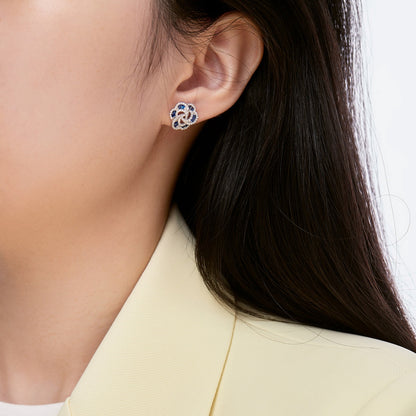 [Amore Jewels]Exquisite Flower Shape Daily Earrings