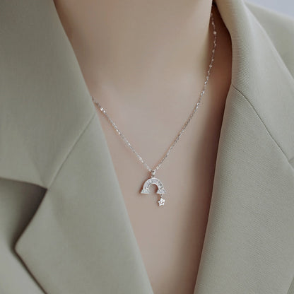 [Amore Jewels]Unique Rainbow Star Necklace