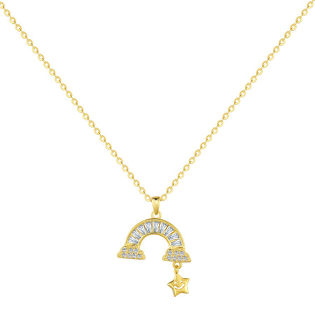 [Amore Jewels]Unique Rainbow Star Necklace