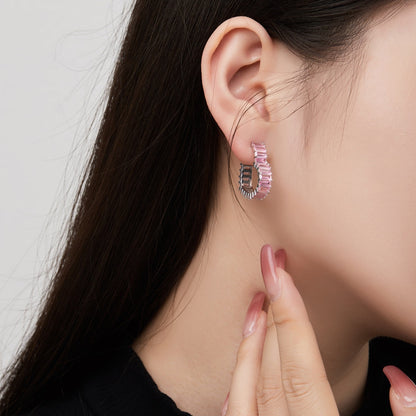 [Amore Jewels]Radiant Heart Cutout Earrings