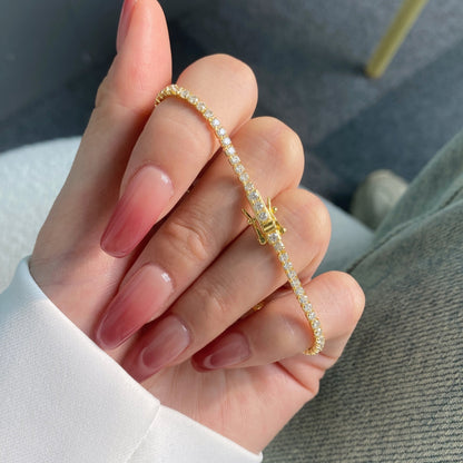 [Amore Jewels]Radiant Colorful Round Cut Party Bracelet