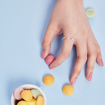 [Amore Jewels]Lively In Shades Elegant Radiant Cut Daily Ring