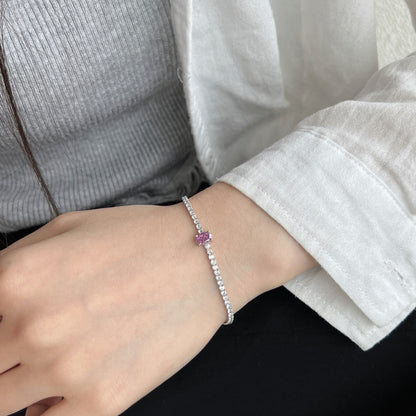 [Amore Jewels]0.75 Carat Exquisite Oval Cut Daily Bracelet