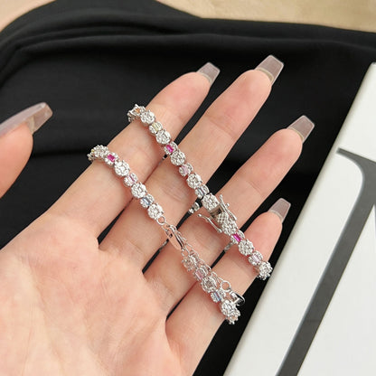 [Amore Jewels]Dazzling Radiant Multi Cut Daily Bracelet