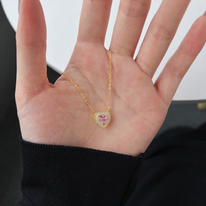 [Amore Jewels]Exquisite Heart Shape Necklace