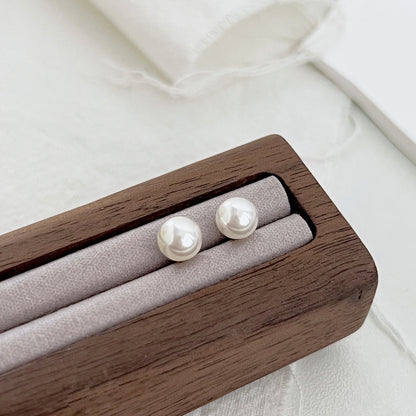[Amore Jewels]Delicate Pearl Earrings