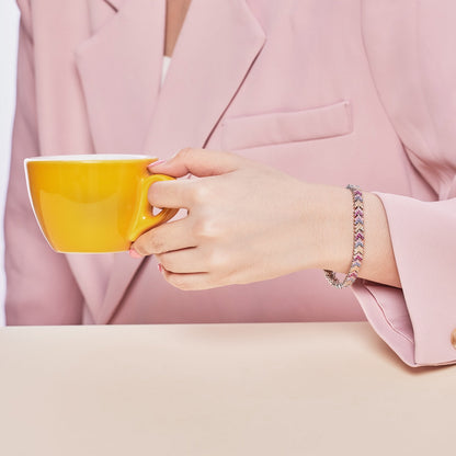[Amore Jewels]Ornate Sparkling Round Cut Party Bracelet