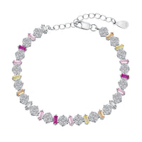 [Amore Jewels]Radiant Colorful Round Shape Daily Bracelet