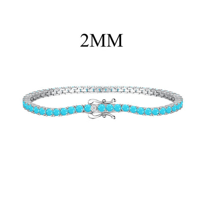[Amore Jewels]Dazzling Exquisite Round Cut Daily Bracelet