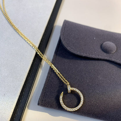 [Amore Jewels]JUSTE NECKLACE GOLD DIAMONDS