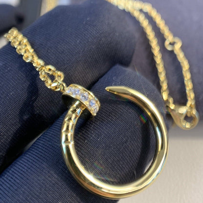 [Amore Jewels]JUSTE NECKLACE GOLD DIAMONDS