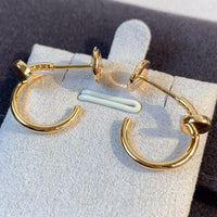 [Amore Jewels]JUSTE EARRINGS PINK GOLD
