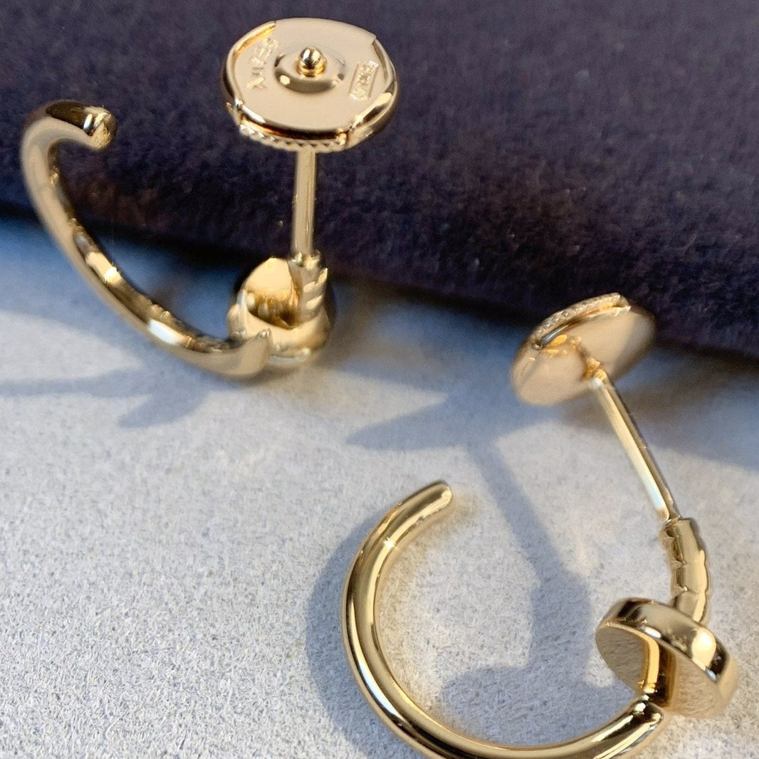 [Amore Jewels]JUSTE EARRINGS PINK GOLD