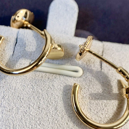 [Amore Jewels]JUSTE EARRINGS PINK GOLD
