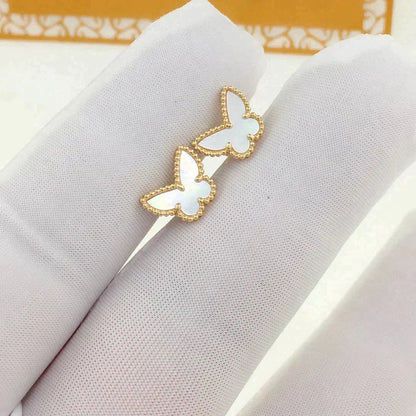 [Amore Jewels]SWEET BUTTERFLY MOP EARSTUDS