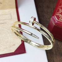 [Amore Jewels]JUSTE BRACELET 3.5MM DOUBLE ROW DIAMOND