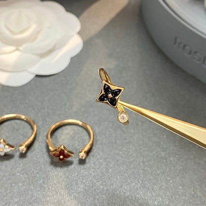 [Amore Jewels]STAR 1 DIAMOND OPEN RING