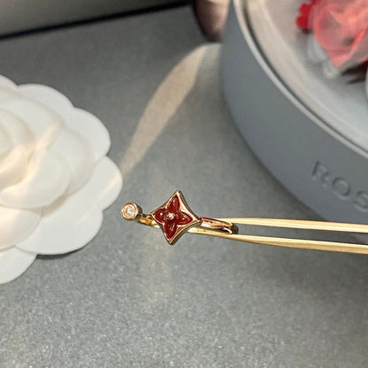 [Amore Jewels]STAR 1 DIAMOND OPEN RING