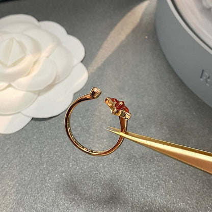 [Amore Jewels]STAR 1 DIAMOND OPEN RING