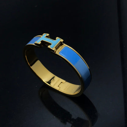 [Amore Jewels]H BRACELET BLUE RAINBOW CERAMIC