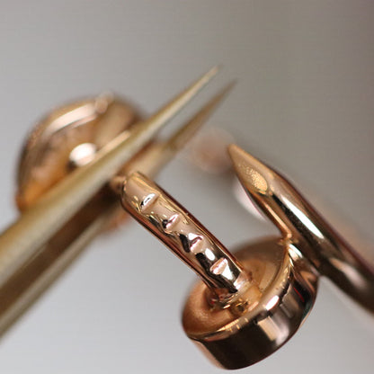 [Amore Jewels]JUSTE EARRINGS PINK GOLD