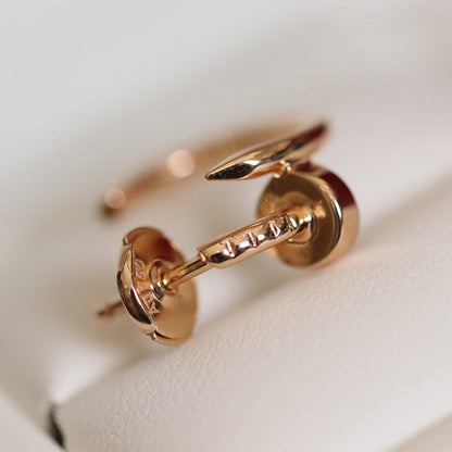 [Amore Jewels]JUSTE EARRINGS PINK GOLD