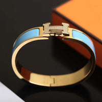 [Amore Jewels]H CLOUD BLUE BRACELET GOLD DIAMOND