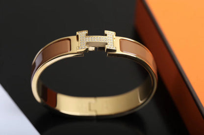 [Amore Jewels]H BRACELET GOLD DIAMOND