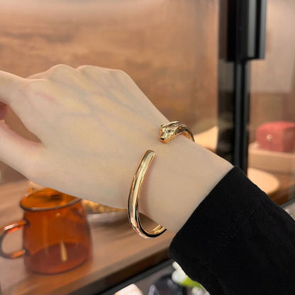 [Amore Jewels]PANTHERE GOLD OPEN BRACELET