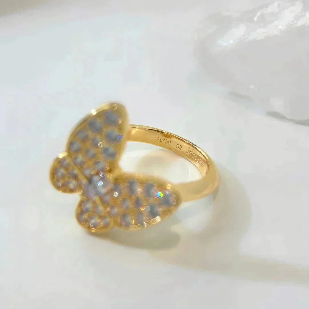 [Amore Jewels]BUTTERFLY DIAMOND RING
