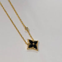 [Amore Jewels]STAR BLACK MOP NECKLACE