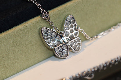 [Amore Jewels]BUTTERFLY DIAMOND NECKLACE