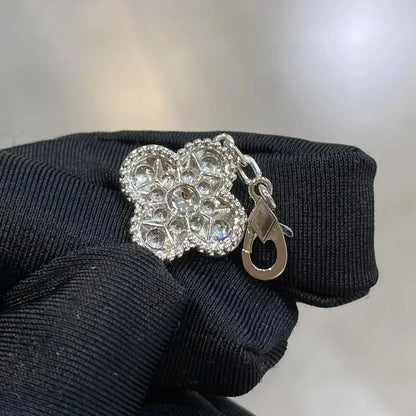 [Amore Jewels] CLOVER 5 MOTIF FULL DIAMOND BRACELET COLLECTION