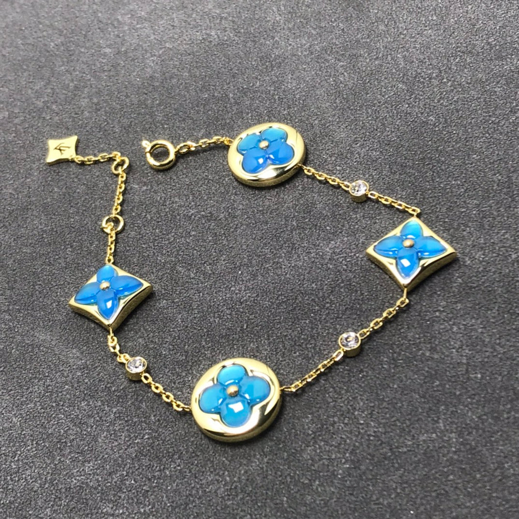 [Amore Jewels]STAR AND SUN TURQUOISE 4 MOTIFS 3 DIAMONDS