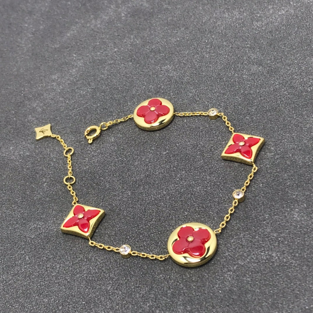 [Amore Jewels]STAR AND SUN CARNELIAN 4 MOTIFS 3 DIAMONDS