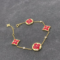 [Amore Jewels]STAR AND SUN CARNELIAN 4 MOTIFS 3 DIAMONDS