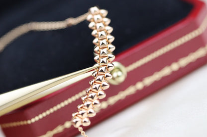 [Amore Jewels]CLASH PINK GOLD NECKLACE
