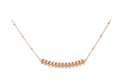 [Amore Jewels]CLASH PINK GOLD NECKLACE
