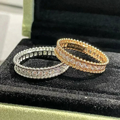 [Amore Jewels]PERLEE DIAMOND ROSE GOLD RING