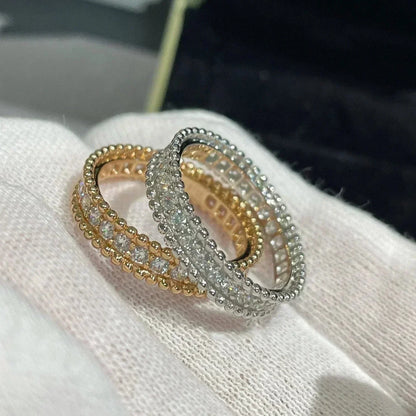 [Amore Jewels]PERLEE DIAMOND ROSE GOLD RING